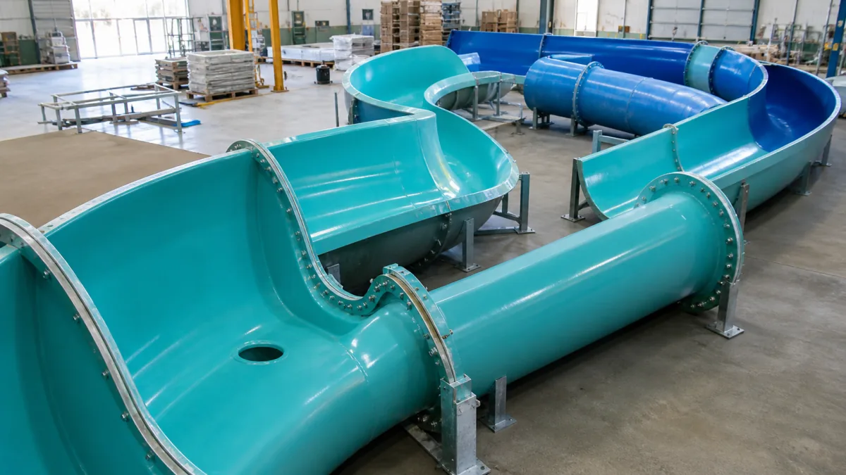 RFQ per scivoli d’acqua in FRP: dati tecnici essenziali