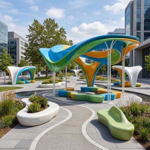 Strutture per arredo urbano