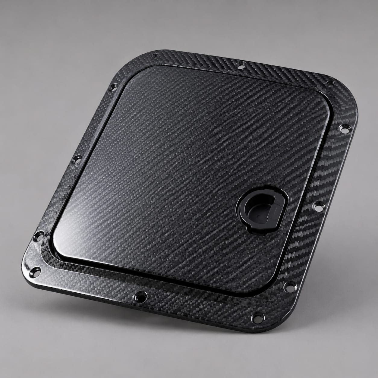 Pannello di accesso aeronautico in fibra di carbonio