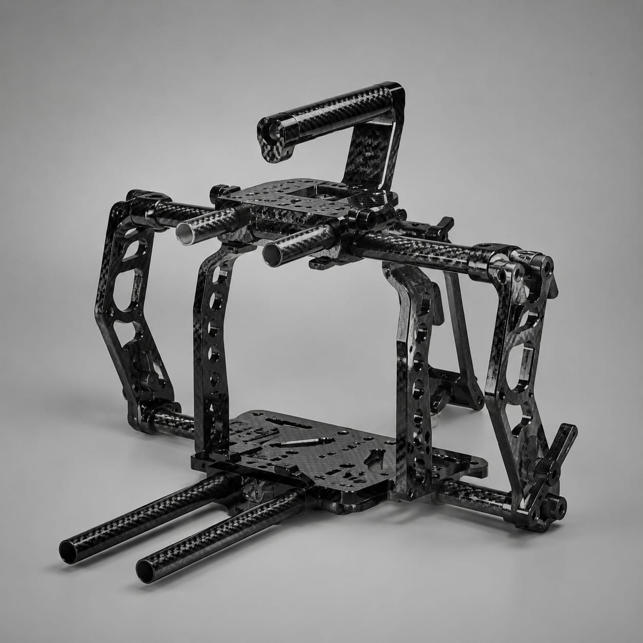 Rig per videocamera in fibra di carbonio