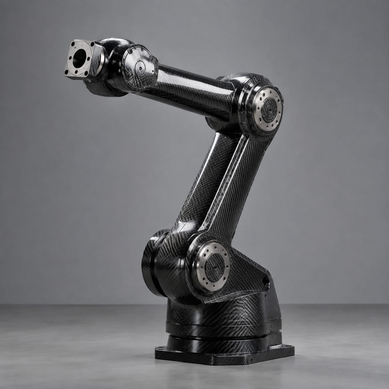 Braccio robotico in fibra di carbonio