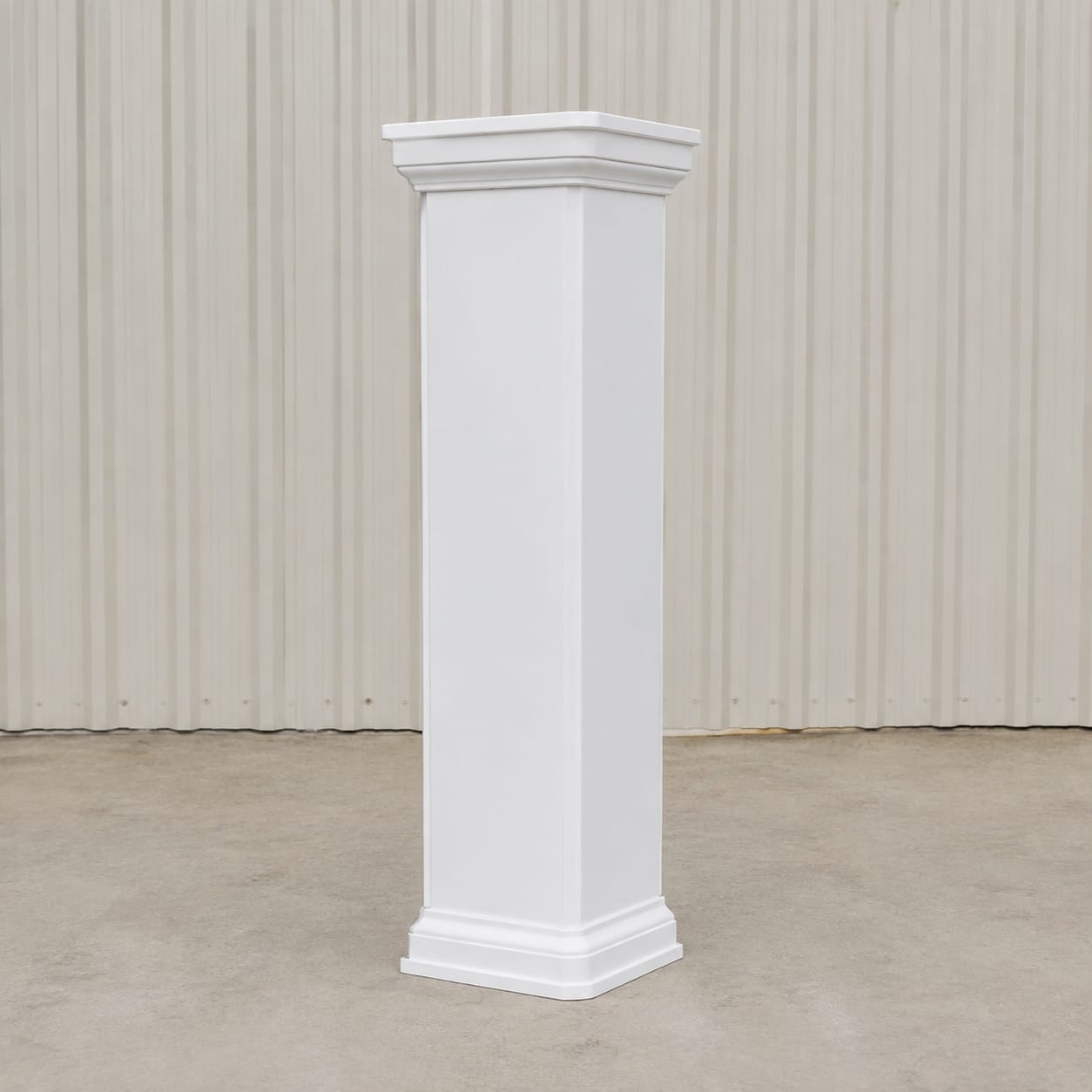Rivestimento per colonna di pensilina in FRP