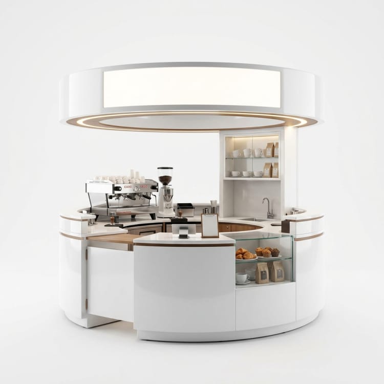 Cabina FRP per Coffee Servizio