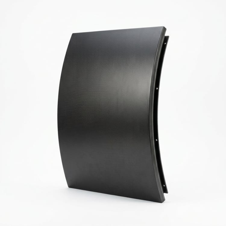 Pannello FRP Curved Facciata