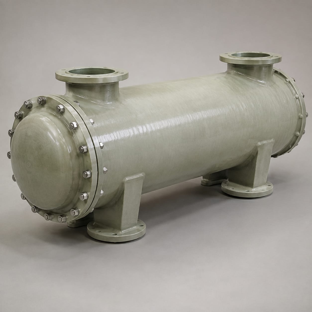 Copertura per scambiatore di calore in FRP