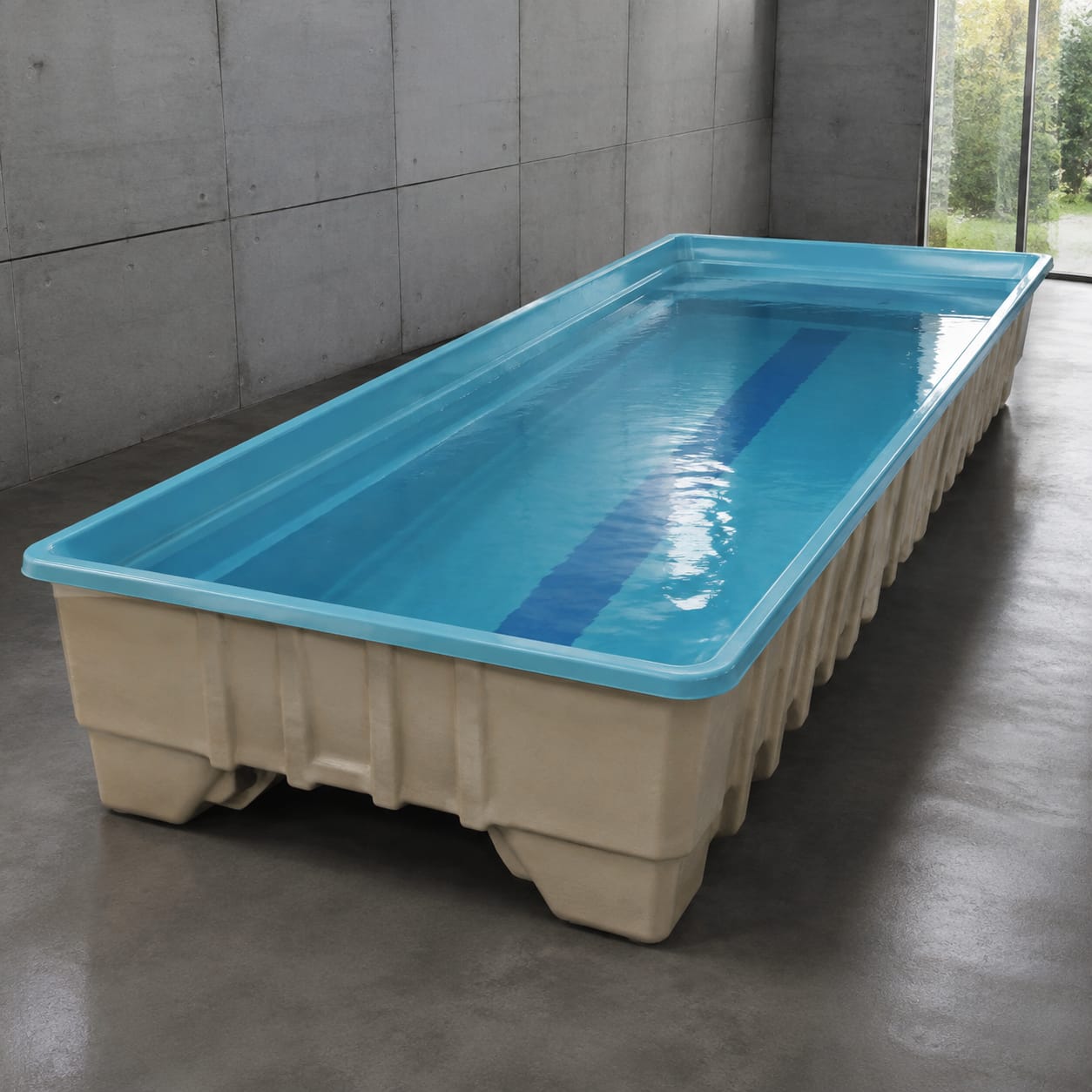 Vasca per piscina da nuoto in FRP