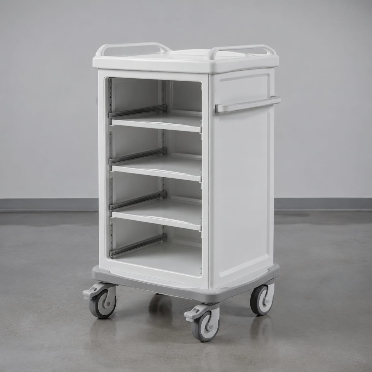 Scocca per carrello farmaci in FRP