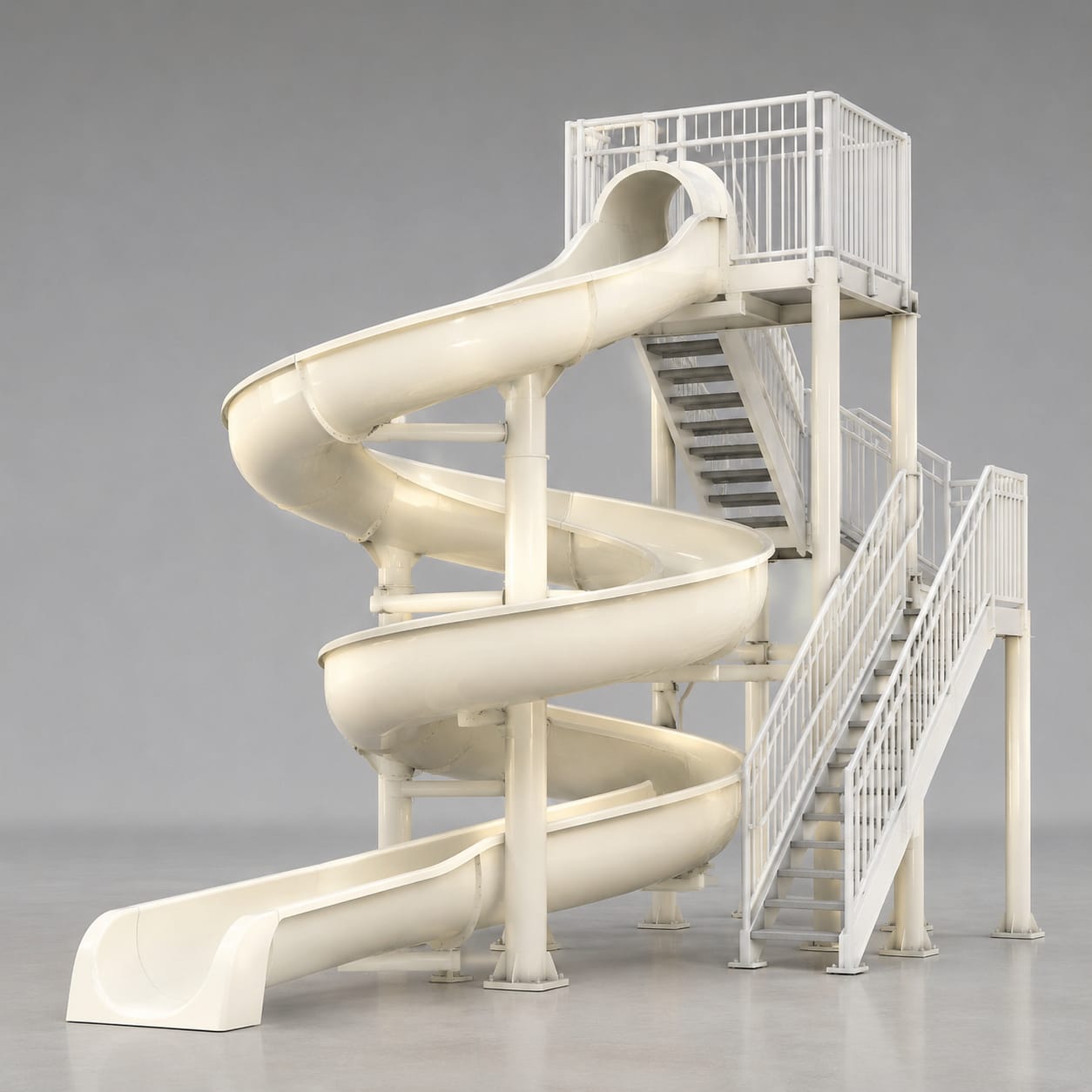 Torre modulare per scivoli acquatici in FRP