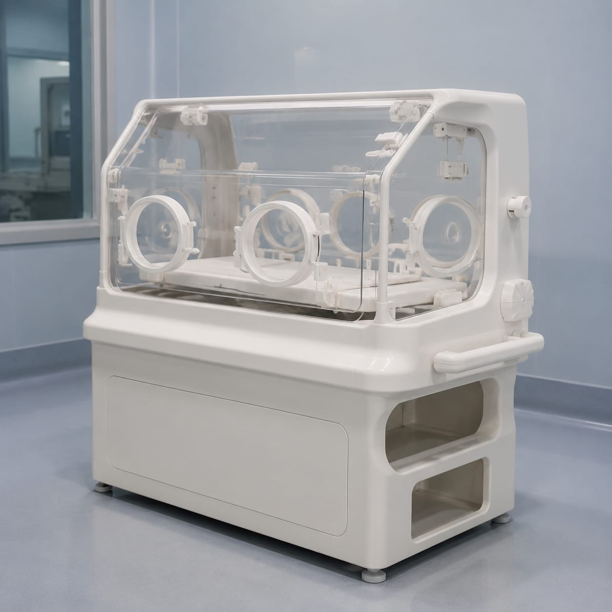 Alloggiamento per incubatrice neonatale in FRP