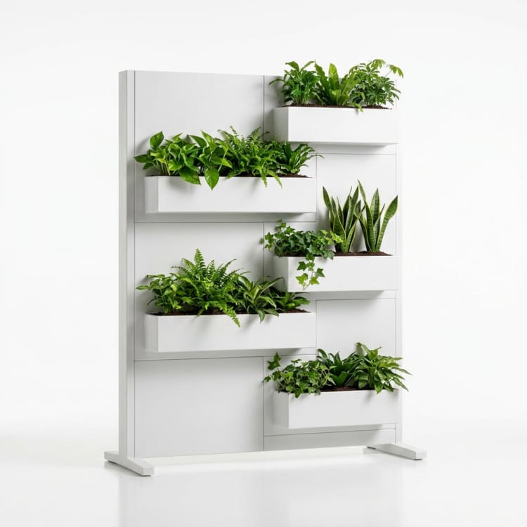 FRP Fioriera Divider Parete