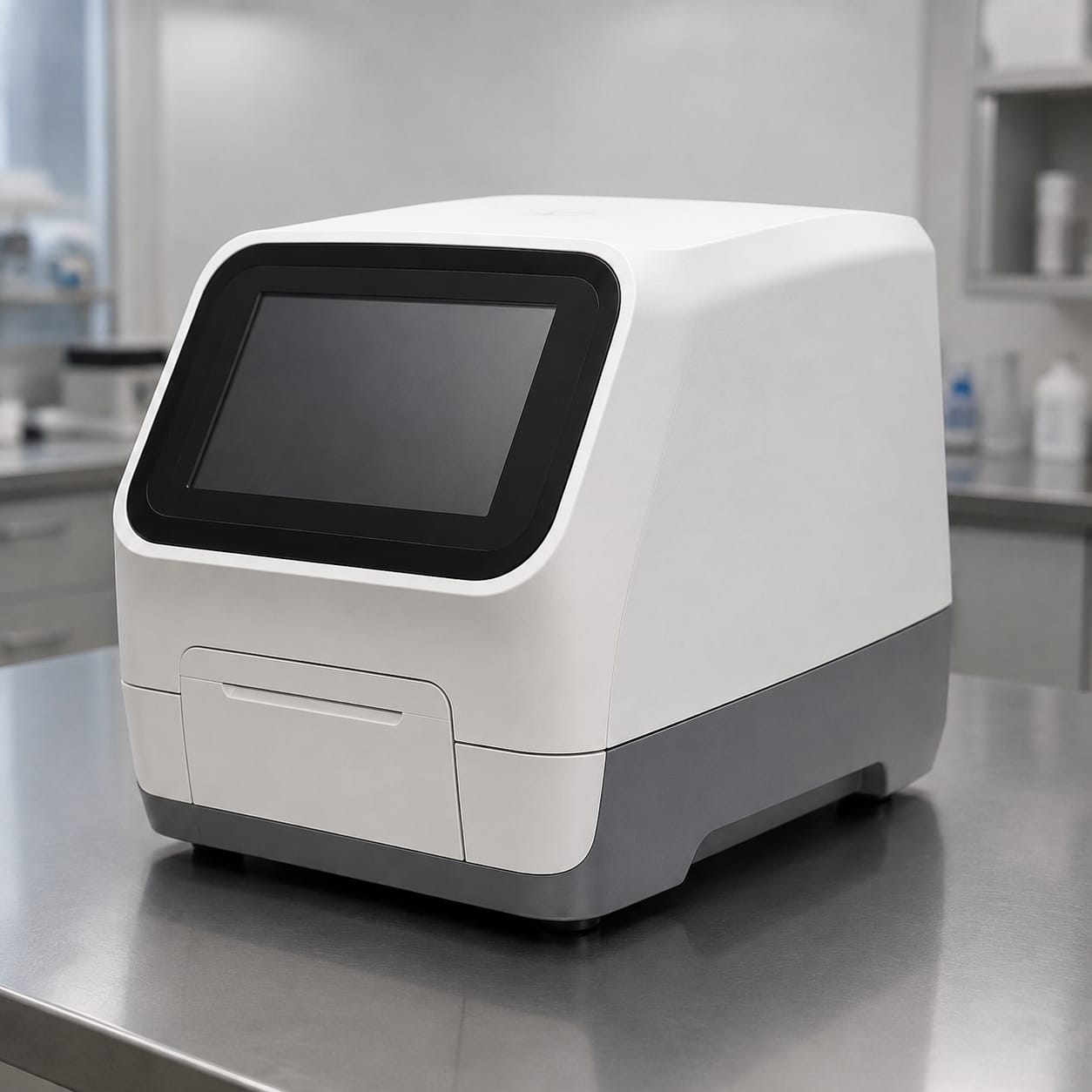 Alloggiamento per analizzatore point-of-care in FRP