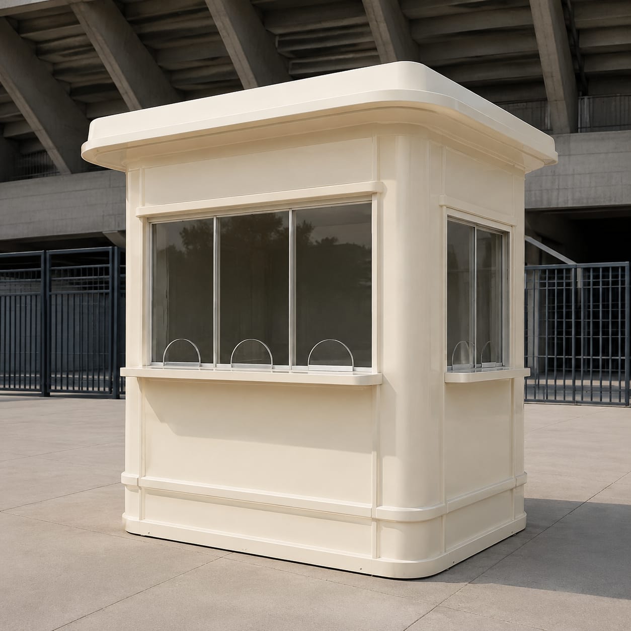 Biglietteria per stadio in FRP